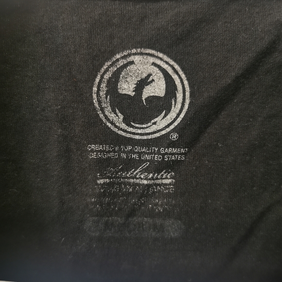 M Men's Black T-shirt - Picture 2 of 2